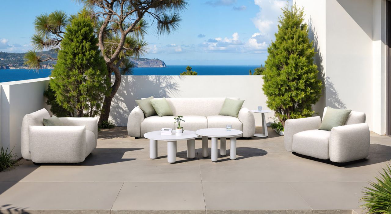 Luxury high end outdoor furniture for terrace or patio in Marbella or Estepona.