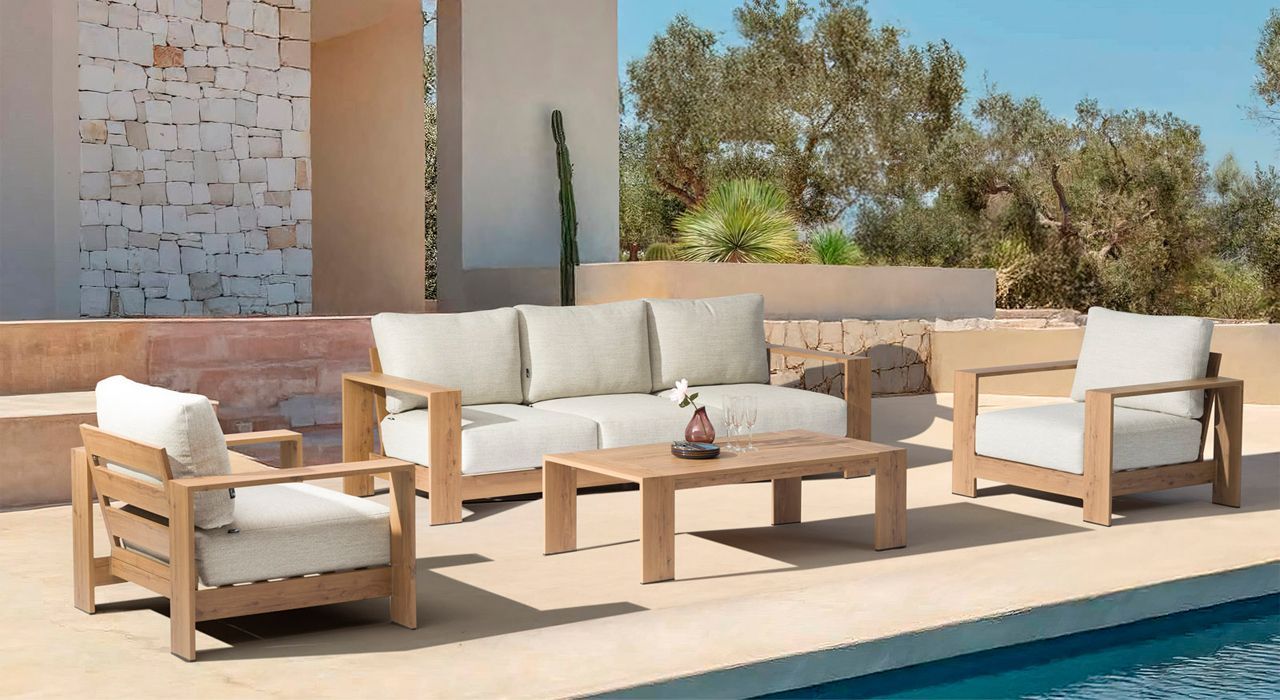 Luxury high end outdoor furniture for terrace or patio in Marbella or Estepona.