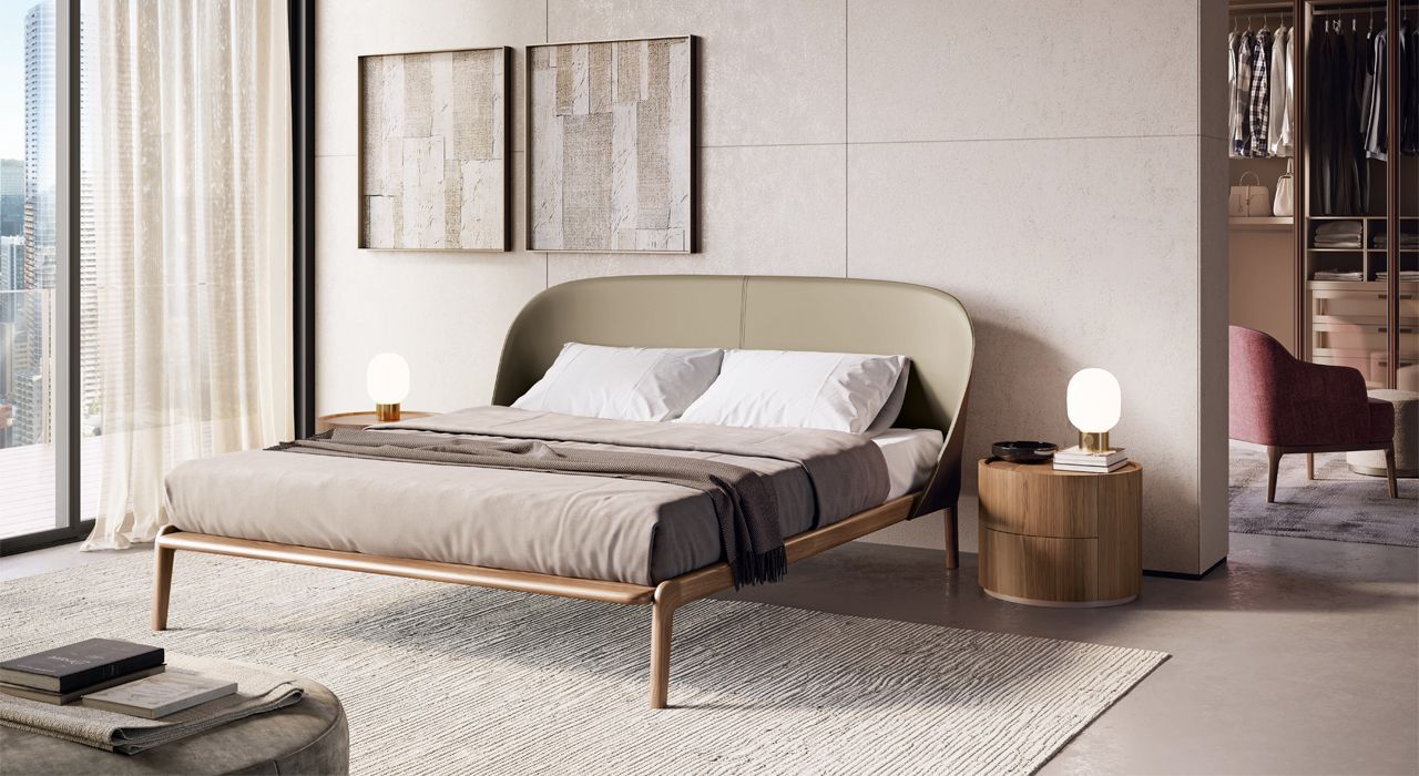 Dall Agnese bedroom furniture in wood or lacquer in Marbella or Estepona