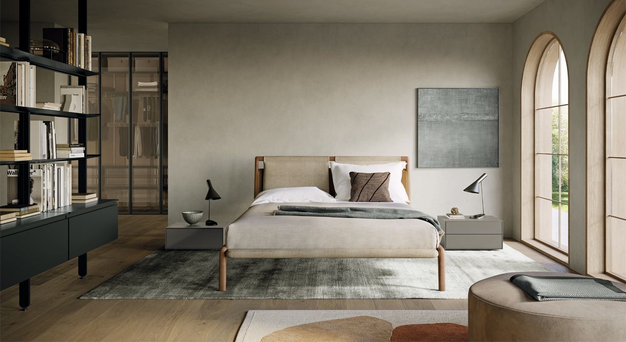Dall Agnese bedroom furniture in wood or lacquer in Marbella or Estepona
