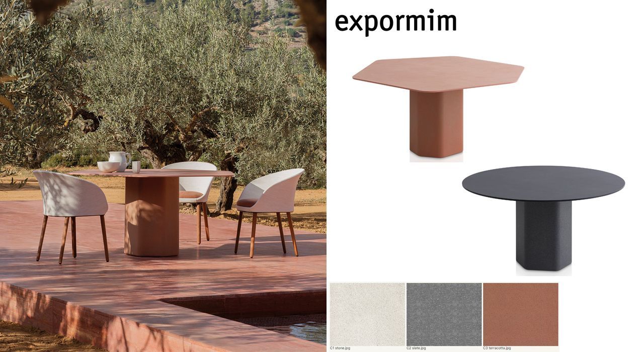 Outdoor dining furniture for terrace or patio in marbella or Estepona.