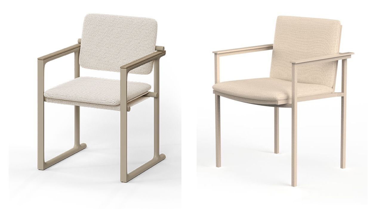 Vondom exterior furniture for garden or terrace.