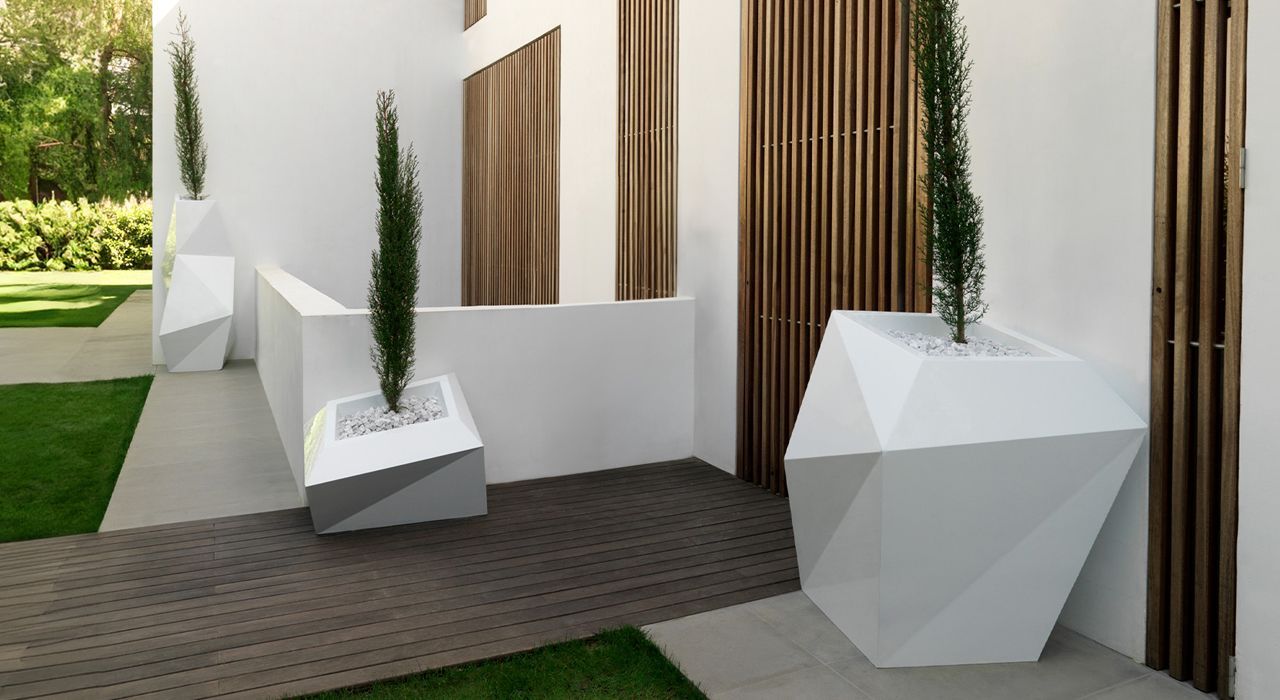 luxury garden and terrace vases or pots for sale in Marbella and Estepona, Spain