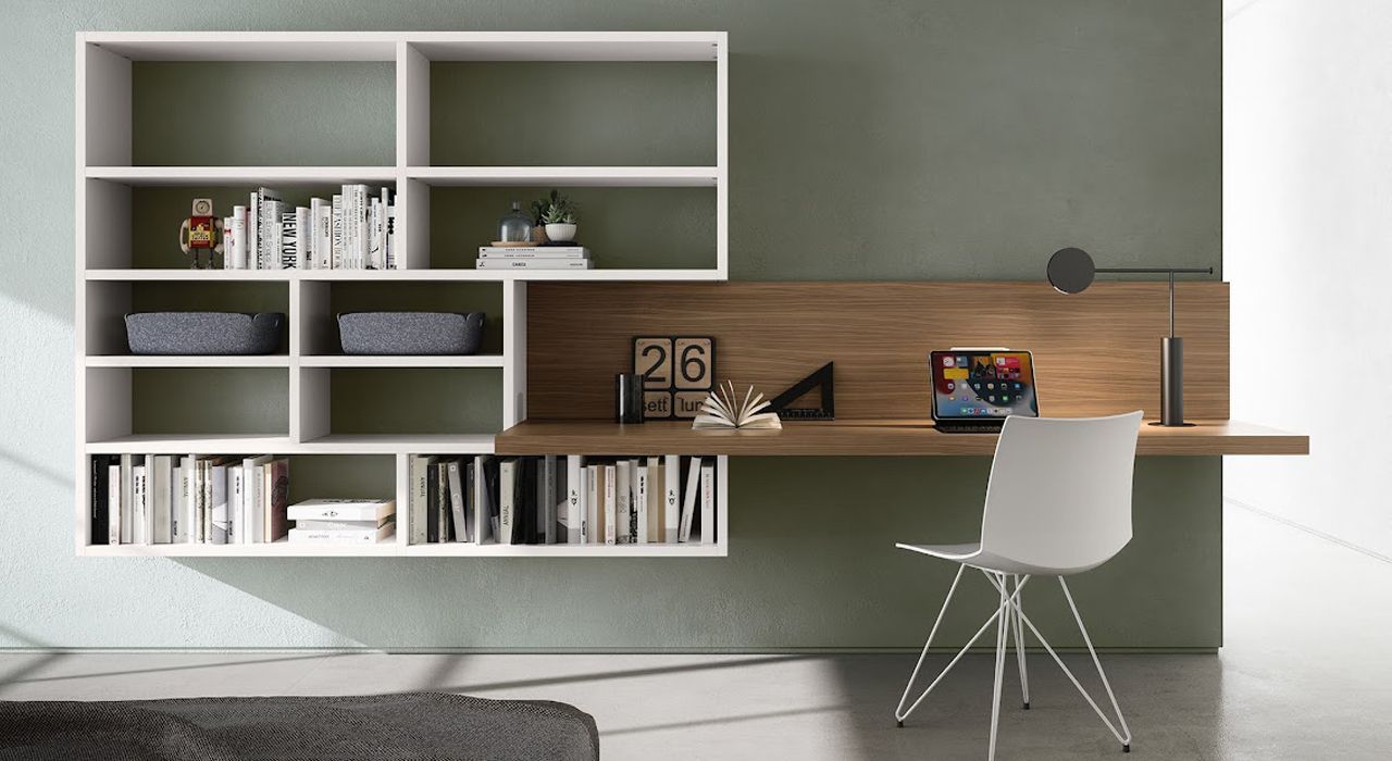 Zalf home office furniture made in Italy for luxury home office solutions
