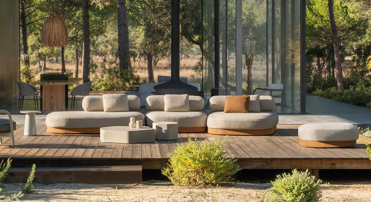 Expormim luxury high end Outdoor terrace furniture in Marbella and Estepona Costa del Sol Spain.