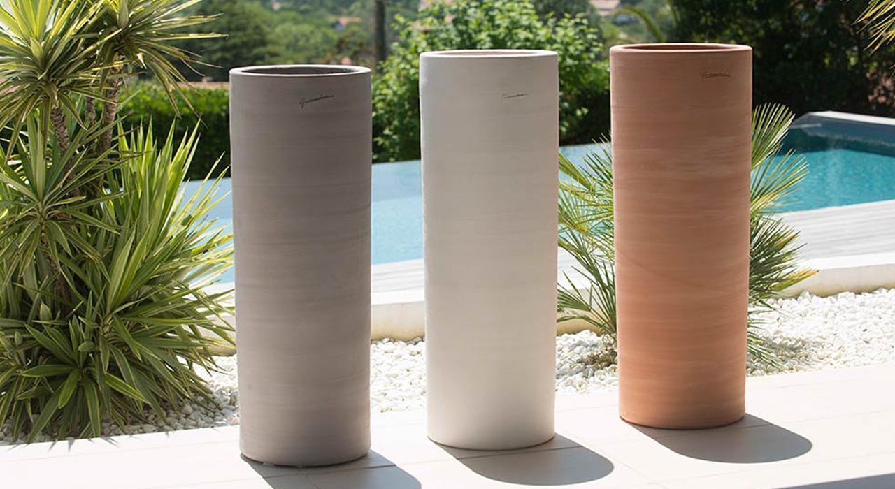 luxury garden and terrace vases or pots for sale in Marbella and Estepona, Spain