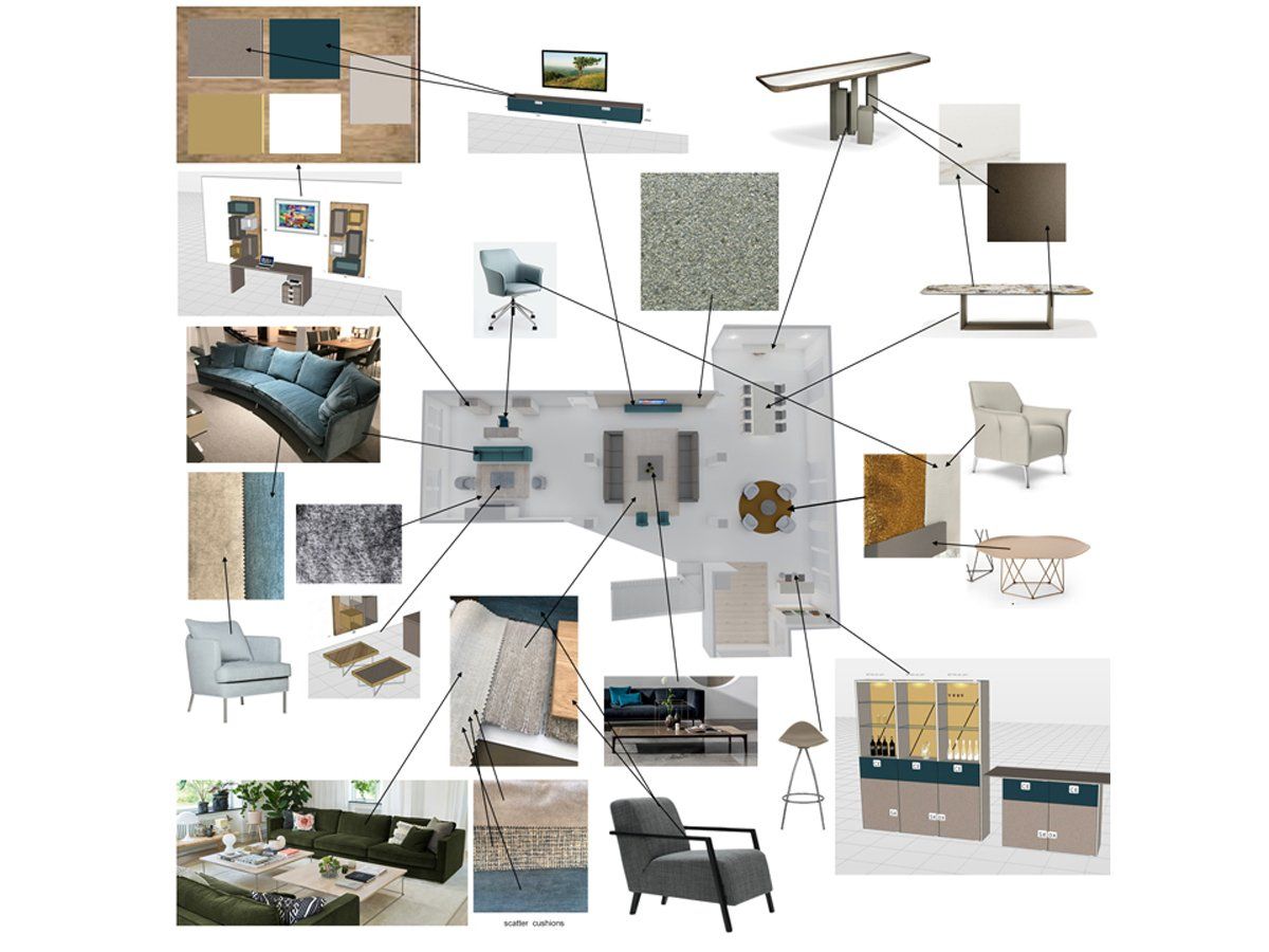 interior design service at VIP Environment showroom Marbella Estepona
