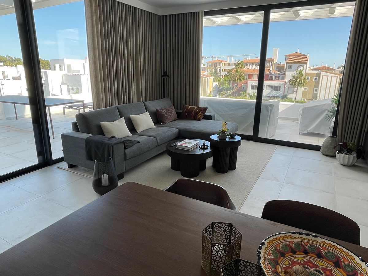 Luxury living room furniture project in Estepona by VIP Environment