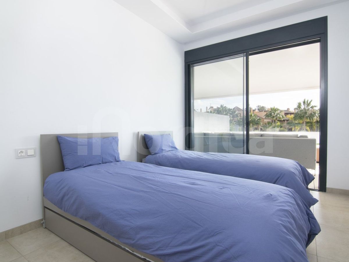 Luxury rental bed room furniture project in Estepona by VIP Environment