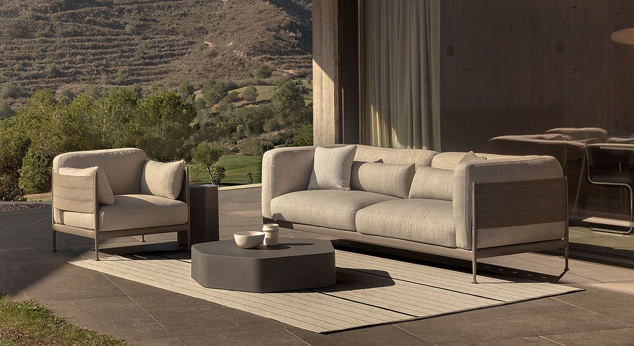 Expormim luxury high end Outdoor terrace furniture in Marbella and Estepona Costa del Sol Spain.