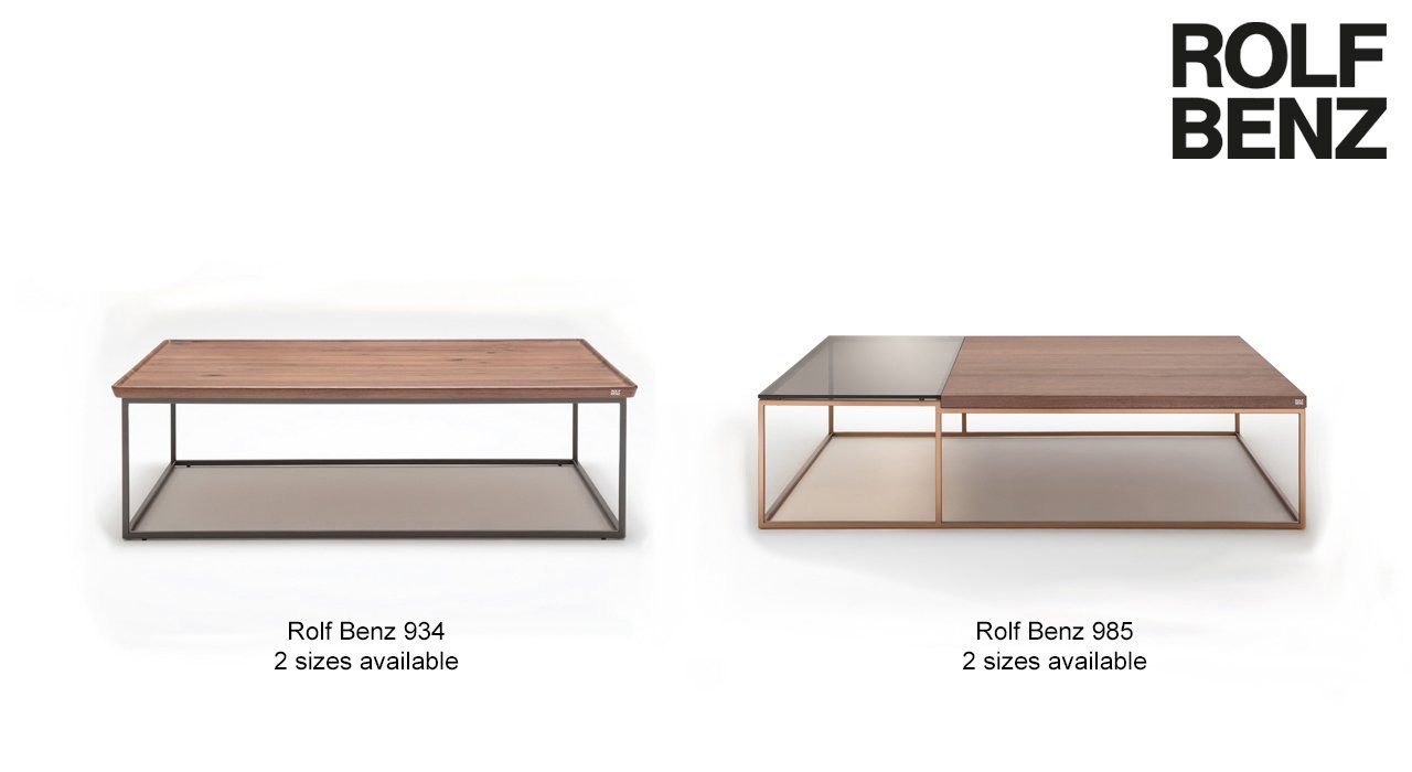 Designer coffee table from Rolf Benz collection available in Andalusia