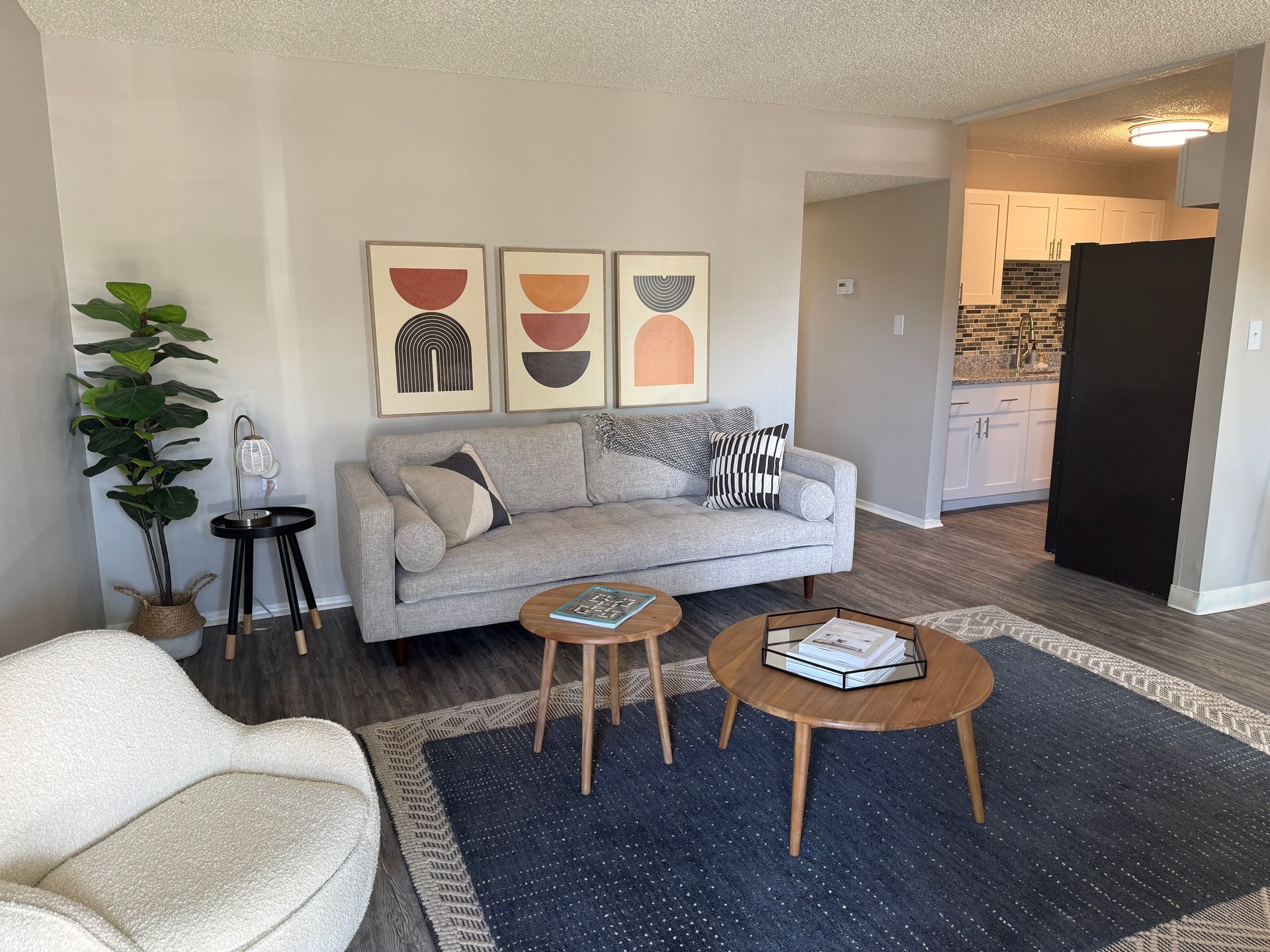 Living room kitchen