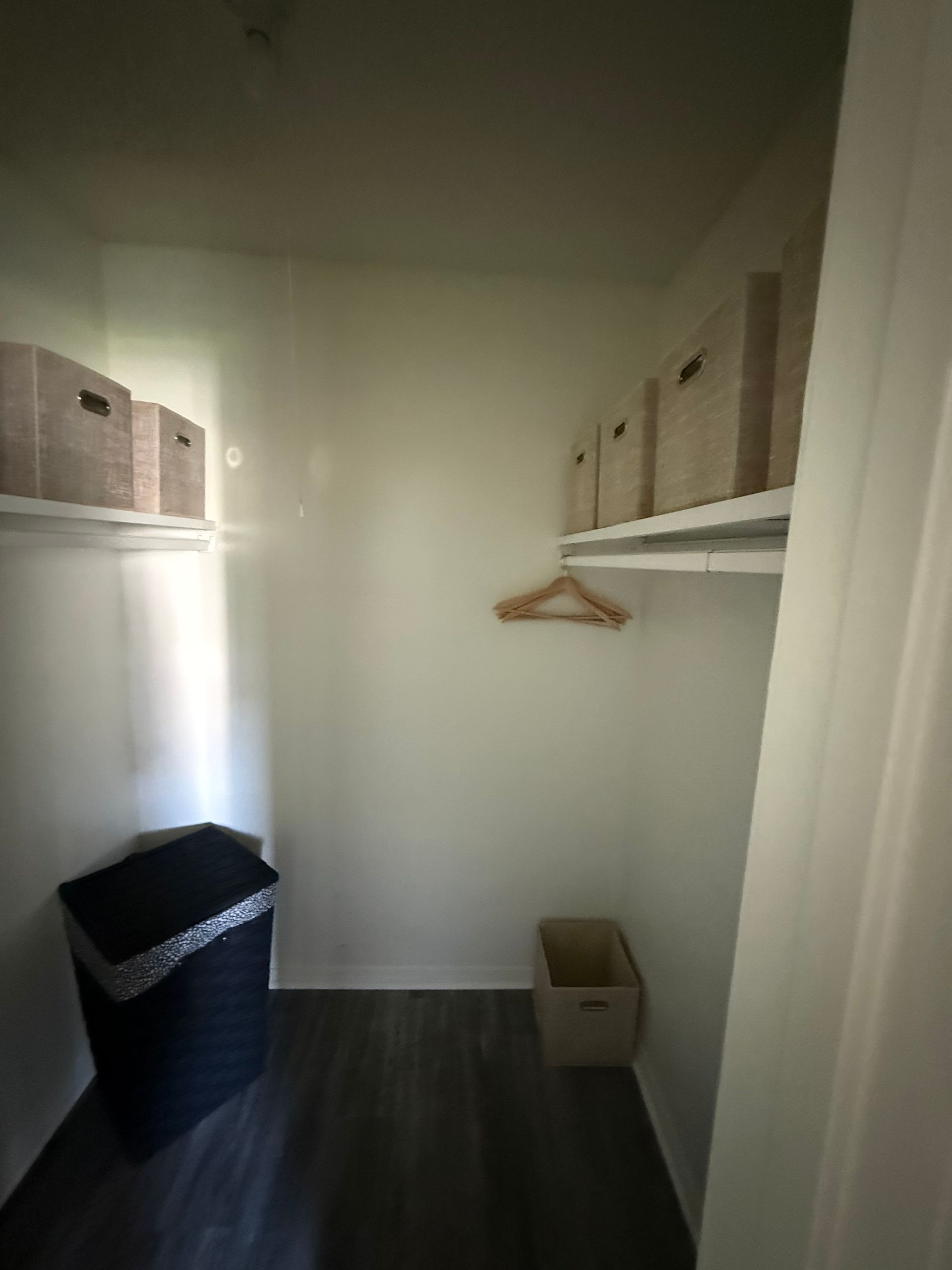 Master Bedroom walk in closet