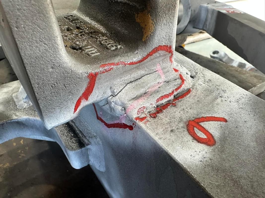 A Close Up Of A Piece Of Metal With The Number 6 Written On It — LJ's Technical Services In Burdell, QLD