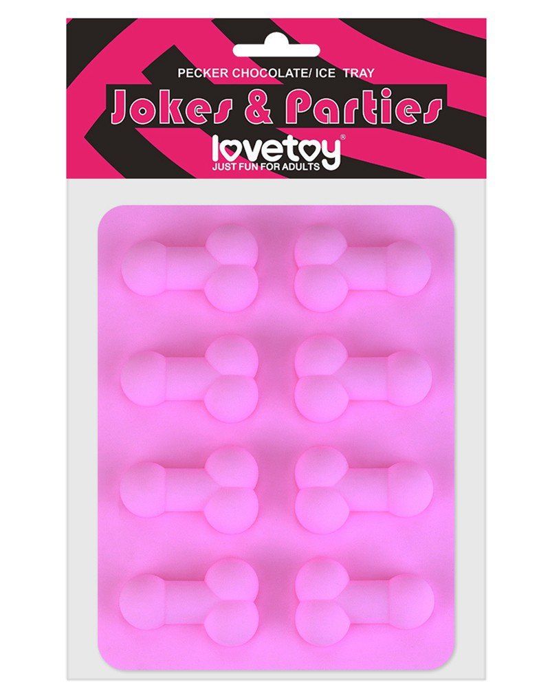 Als je op zoek bent naar een manier om wat plezier en ondeugendheid toe te voegen aan je drankjes, dan is de Penisvormige IJsblokjesvorm van Love Toy precies wat je nodig hebt. Deze unieke ijsblokjesvorm is ontworpen om penisvormige ijsblokjes te maken, waardoor je drankjes een speels en erotisch tintje krijgen.