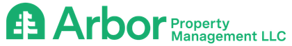 Arbor Property Management Logo in Footer - linked to home page