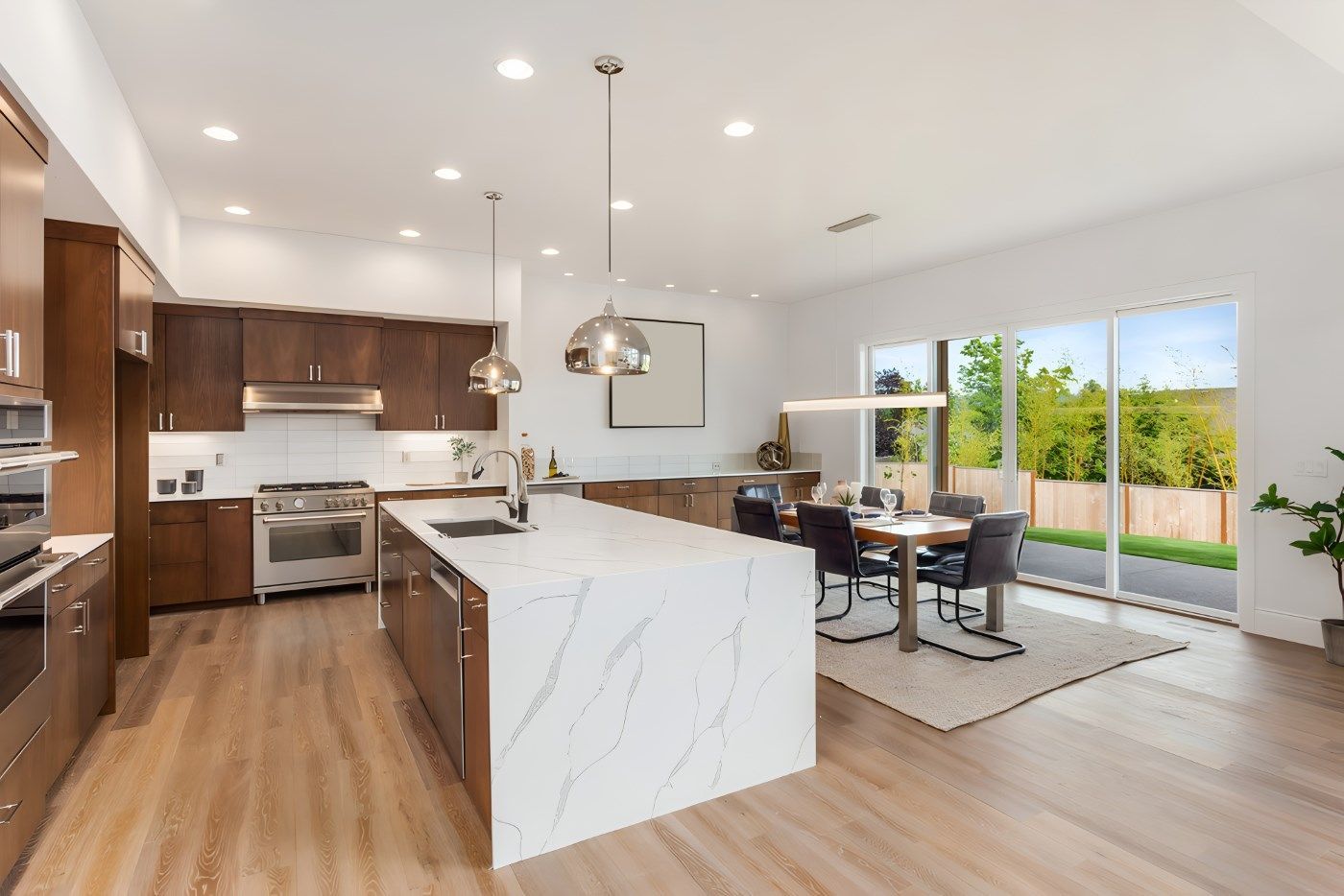 There Is A Large Island In The Middle Of The Kitchen — O'Donnell Cabinetmaking in Yeppoon, QLD