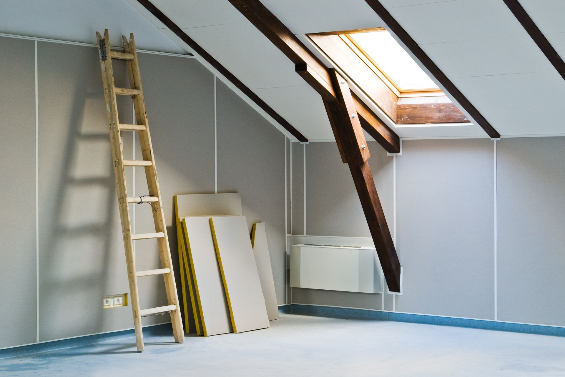 ongoing house renovation