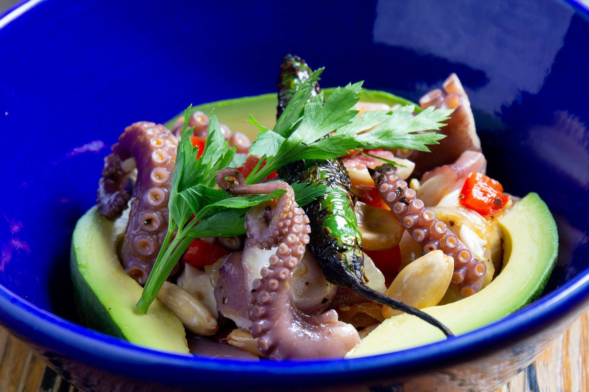 Pulpo en Escabeche de Restaurantes Azul