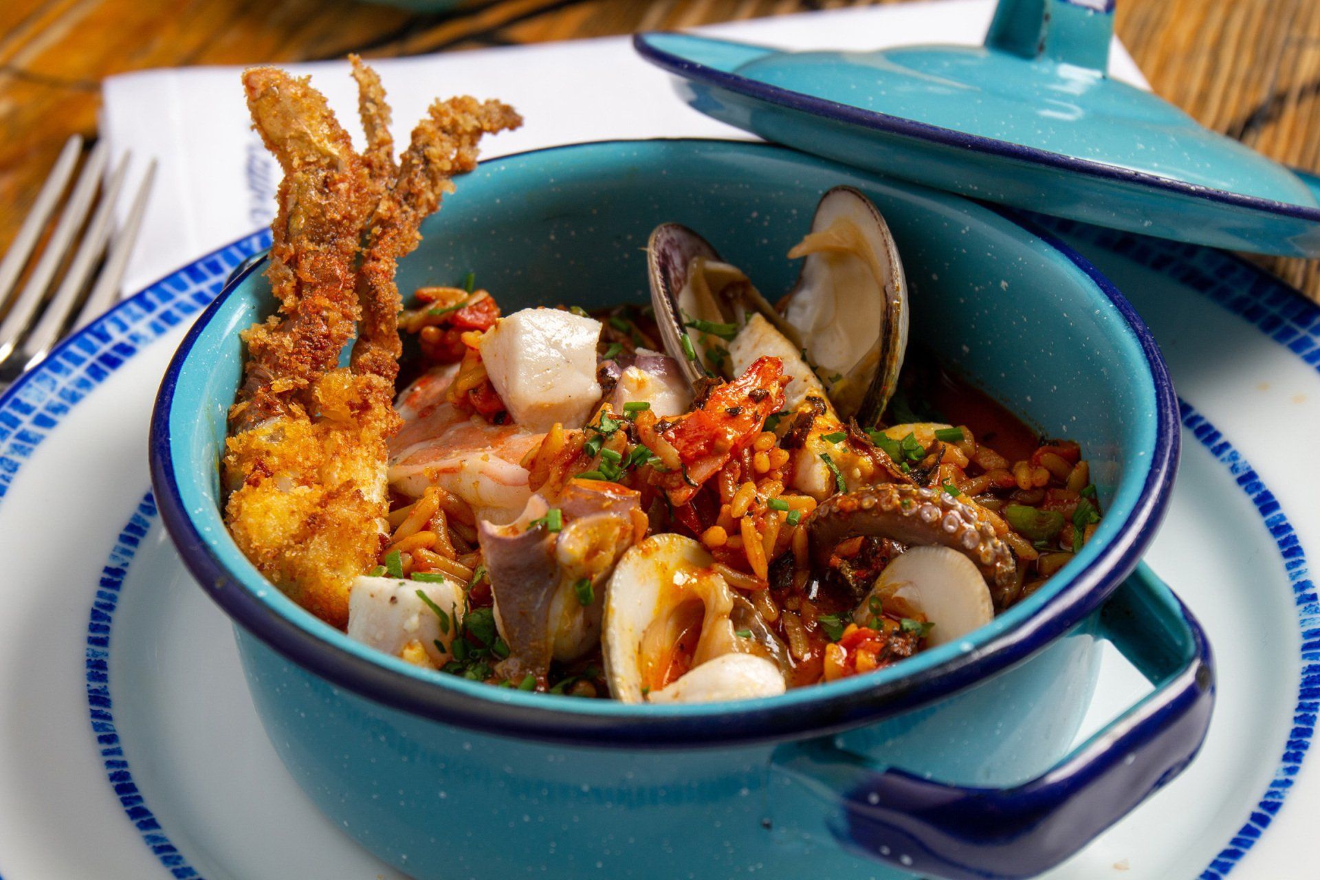 Arroz a la tumbada de Restaurantes Azul