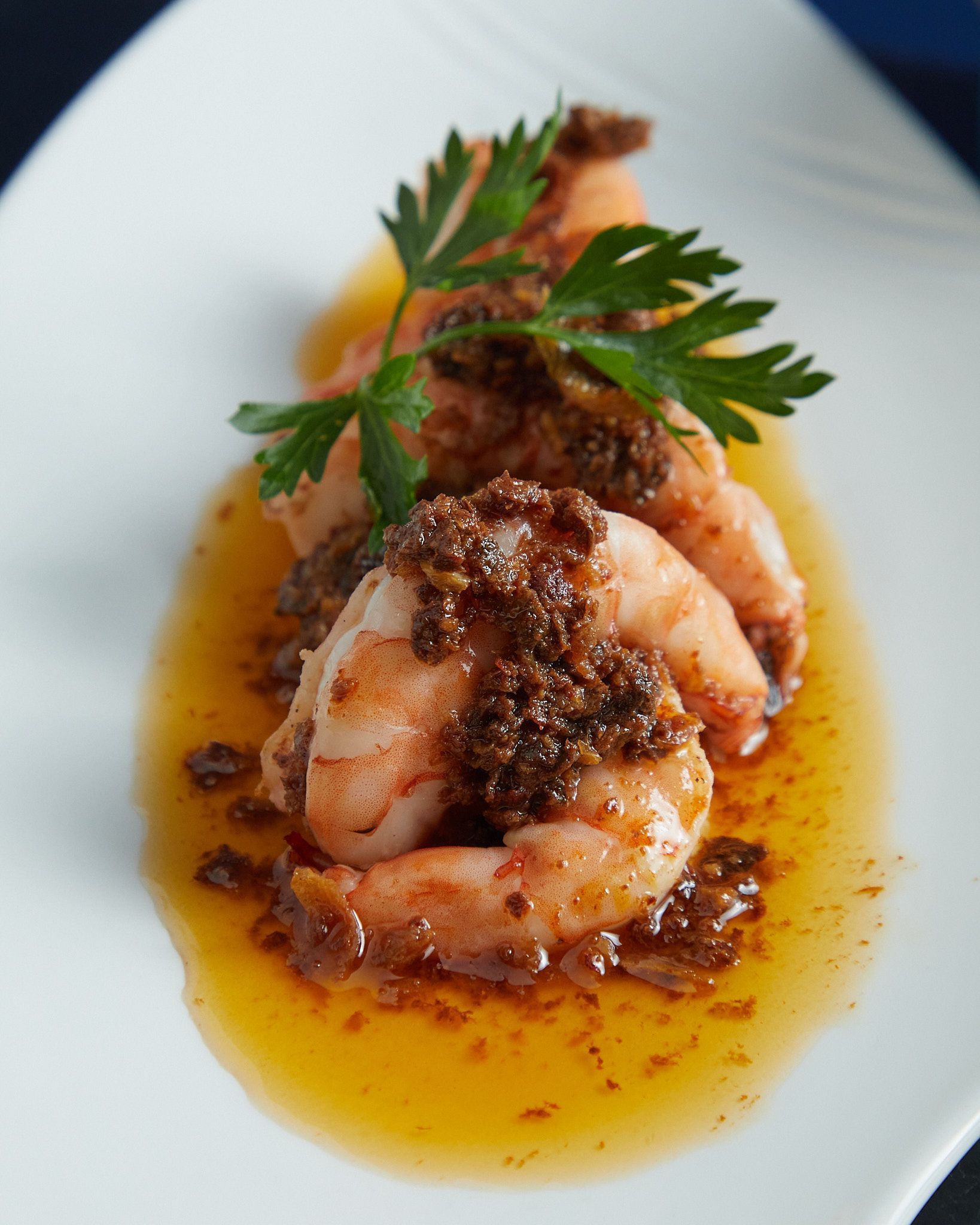 camarones enchipoclados de restaurantes Azul