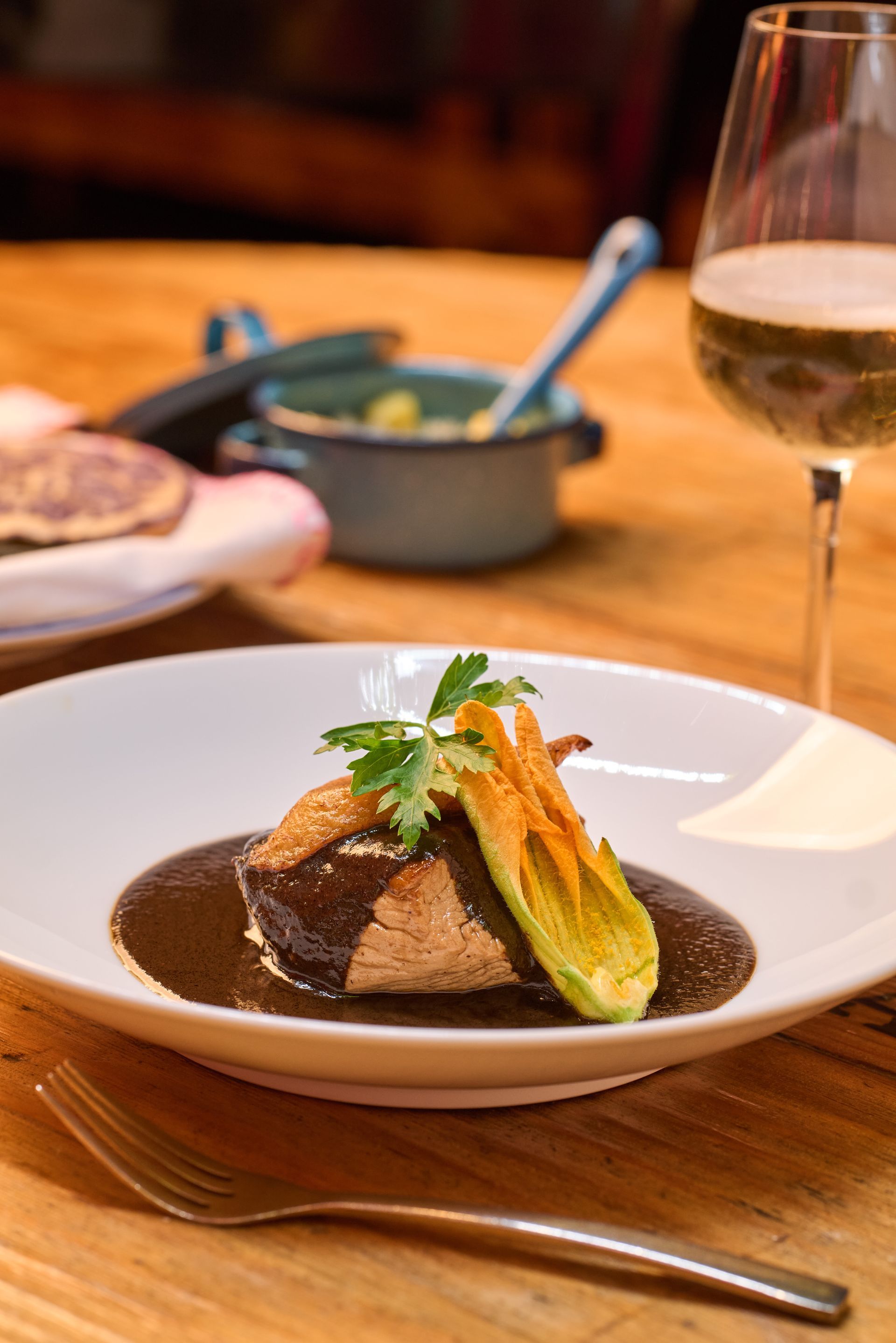 mole negro de restaurantes Azul