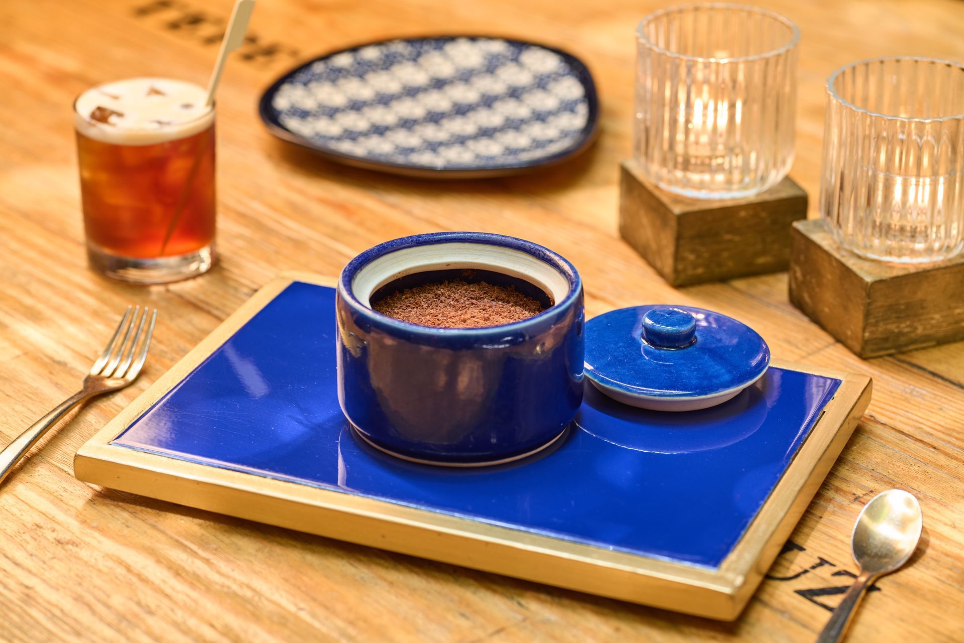 Tiramisu de restaurantes Azul
