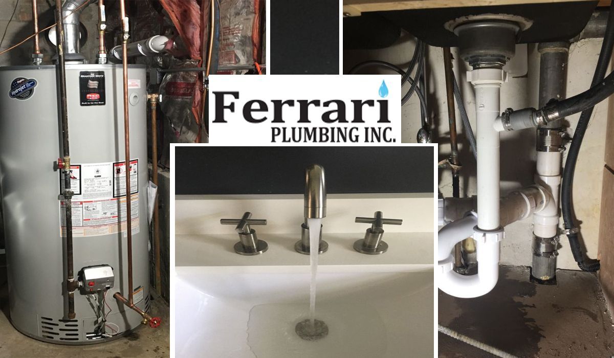 water heater, small sink, sink pipes