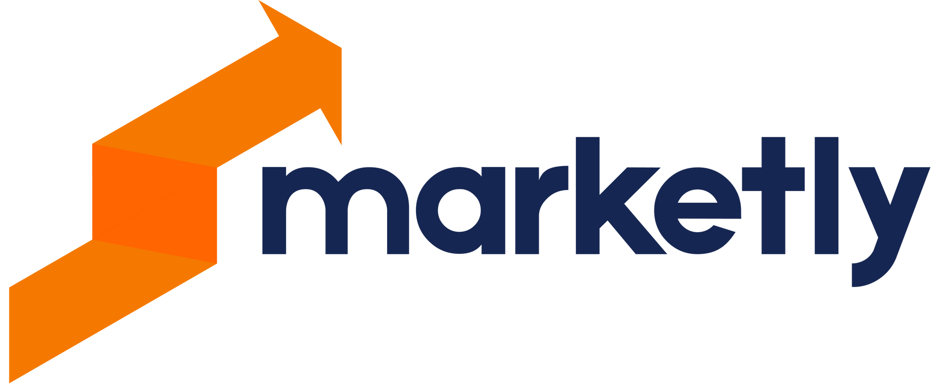 Orange arrow pointing up with