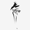 ballerina stilizzata