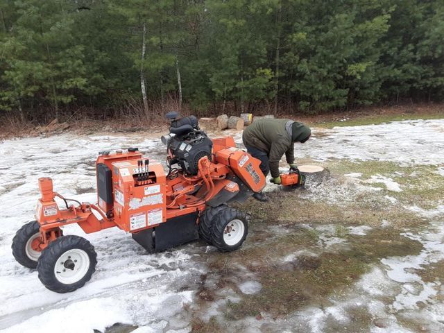 Orange Machine | Preston, WI | Eskildsen's Tree Service & Property Maintenance