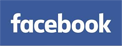 Facebook logo on a blue background