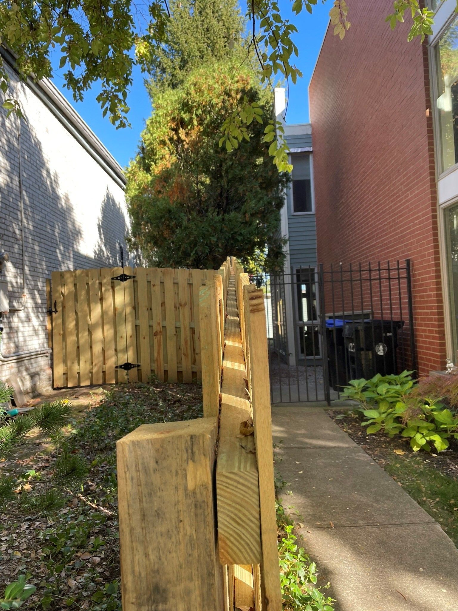 Wood and Aluminum Fence — Louisville, KY — Shatkoff Fencing