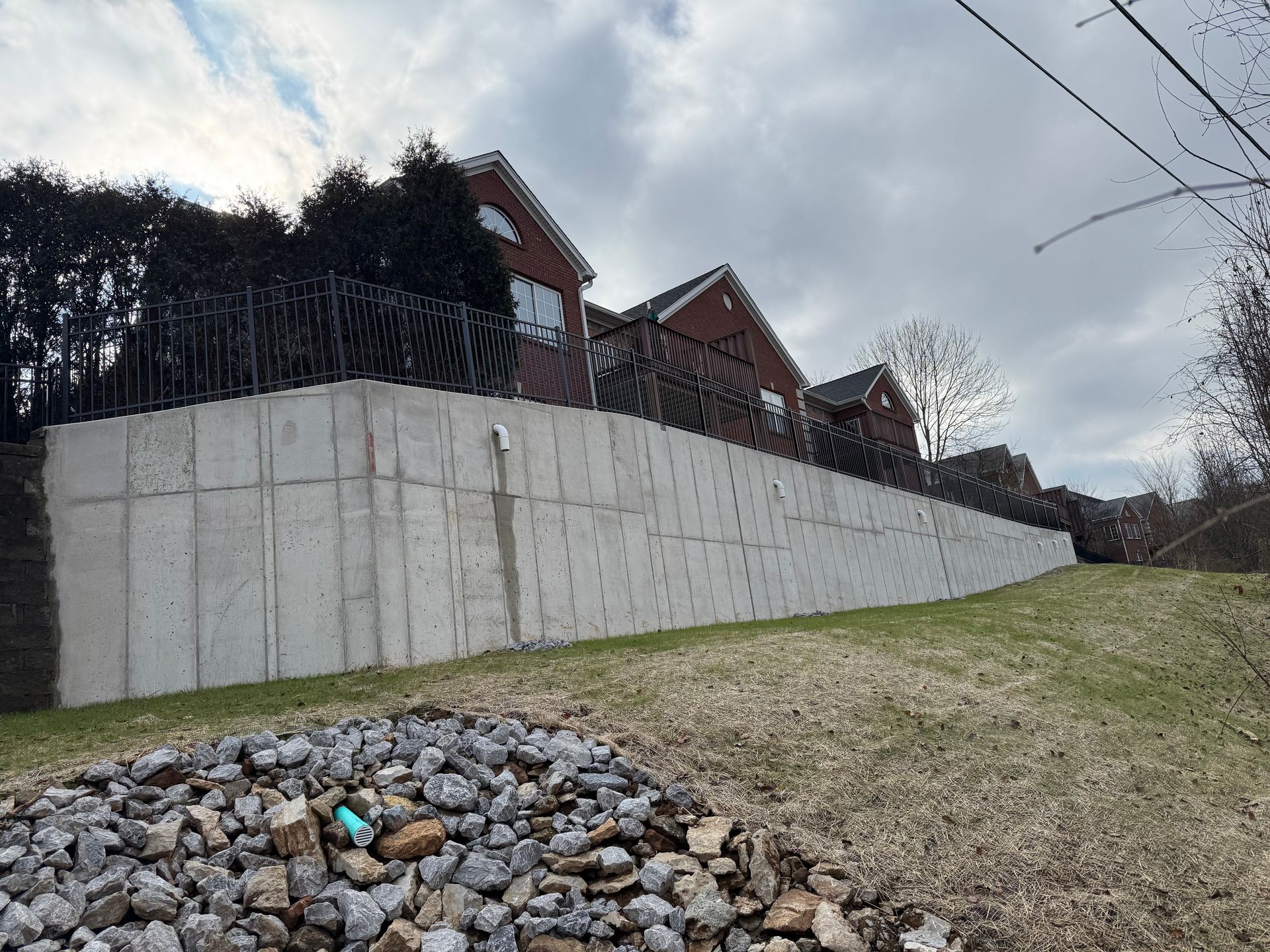 Black Aluminum Fence — Louisville, KY — Shatkoff Fencing