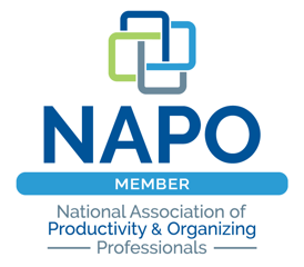 A logo for the national association of productivity and organizing professionals