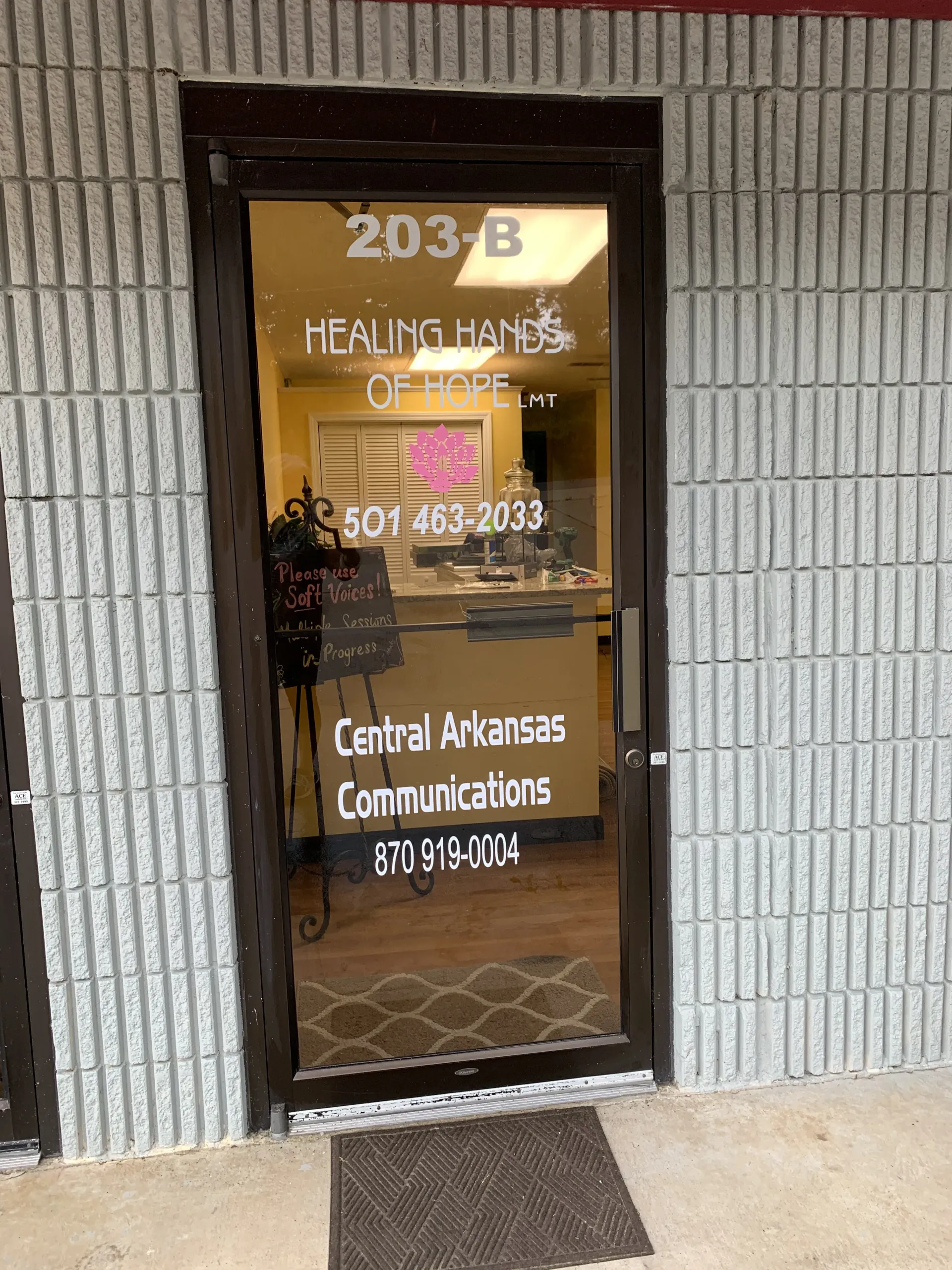 Entrance to