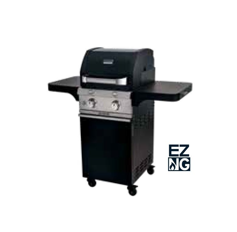 Deluxe Black 2-Burner Grill R33CC1017