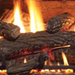Realistic Fire-logs & Glowing Embers