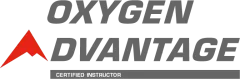 A logo for oxygen advantage certified instructor