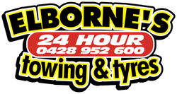 Elbornes Towing and Tyres Logo