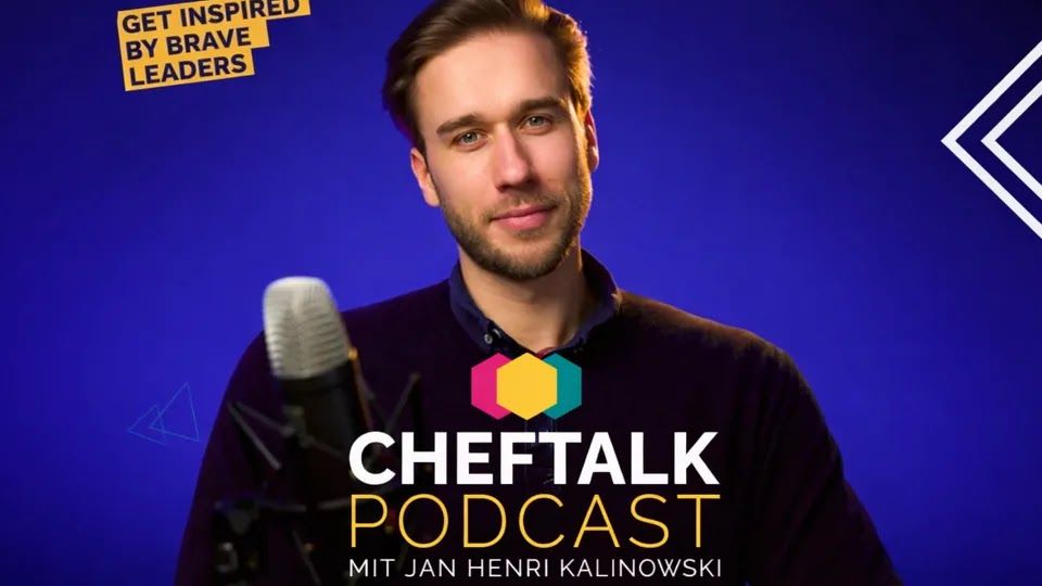 Hero-Visual „Cheftalk Podcast mit Jan Henri Kalinowski