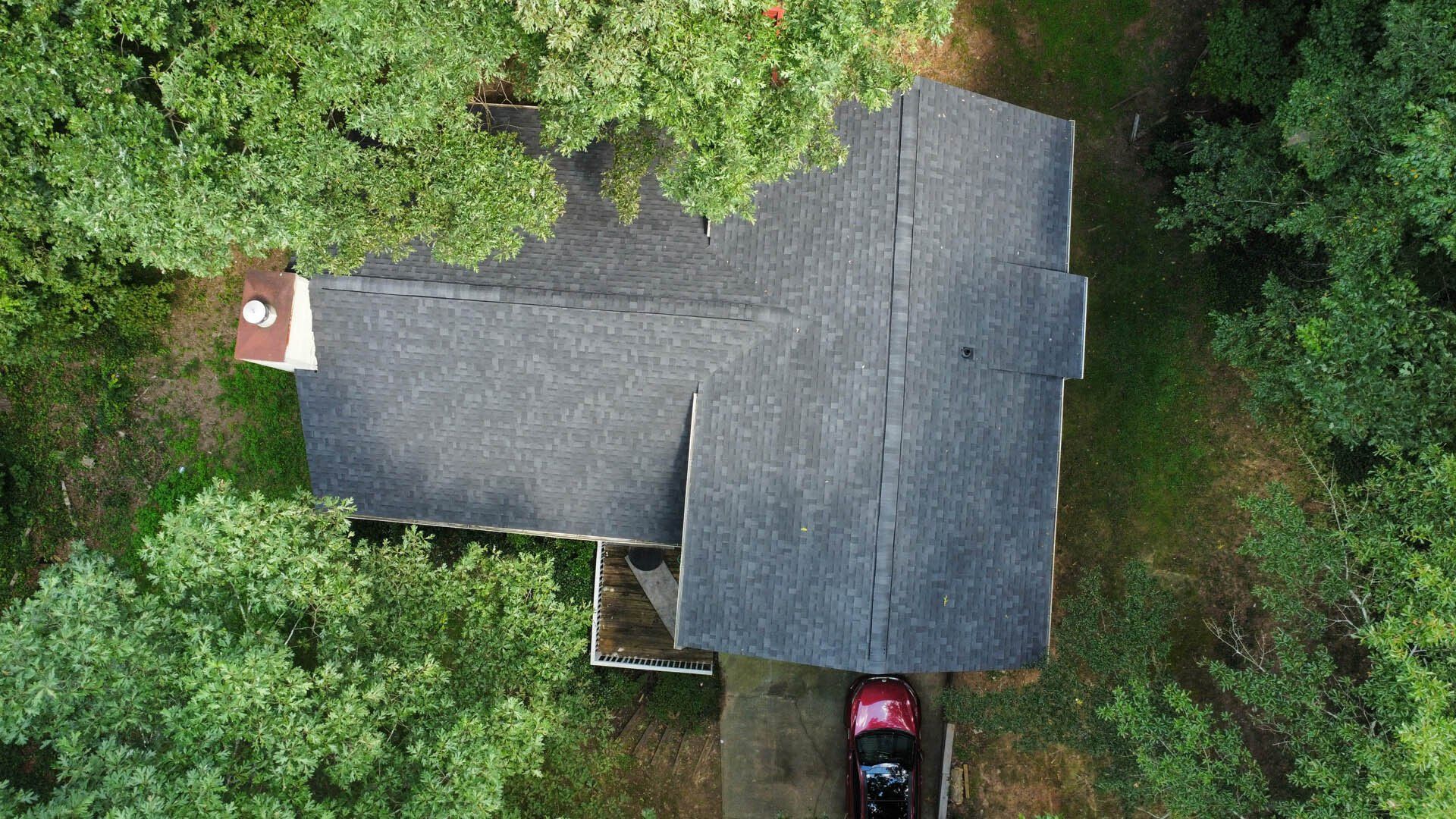 After photo of roofing replacement