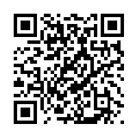 QR code with a pattern of black and white squares.