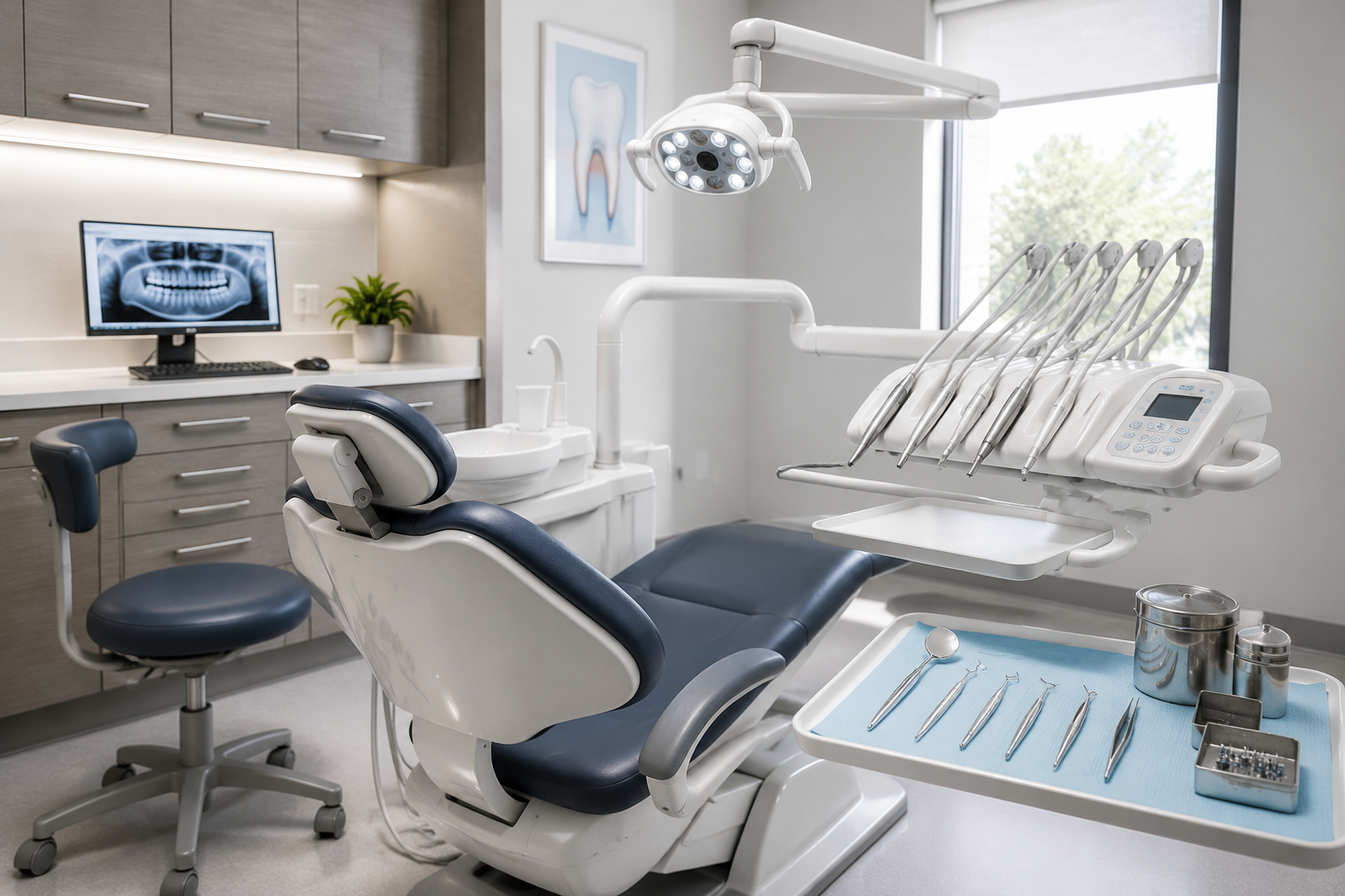 dental equipment service checklist for Encino dental clinic