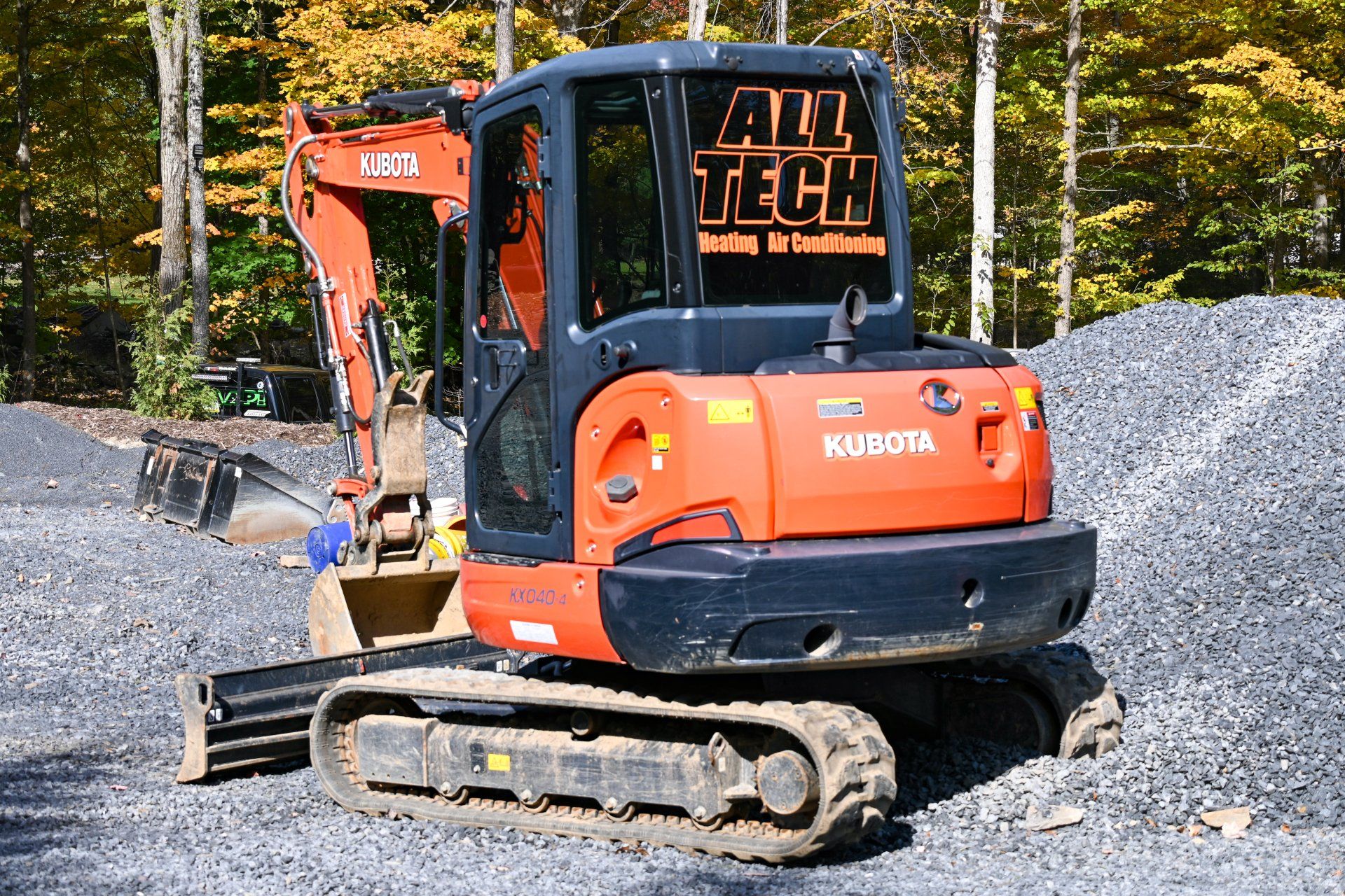 All Tech backhoe