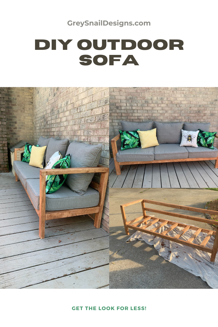 diy outdoor sofa