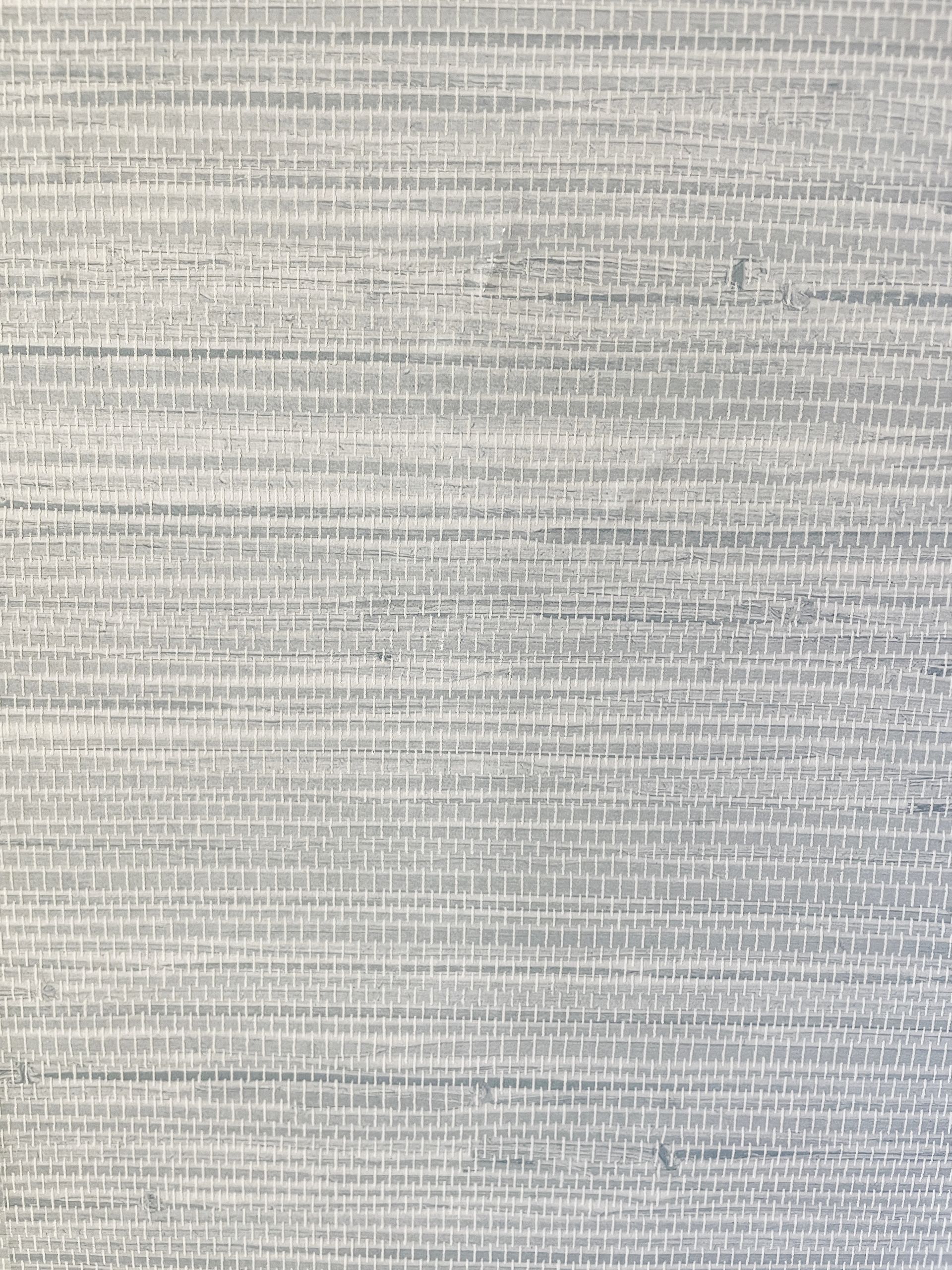 close up Scott Brothers peel and stick grasscloth wallpaper light blue