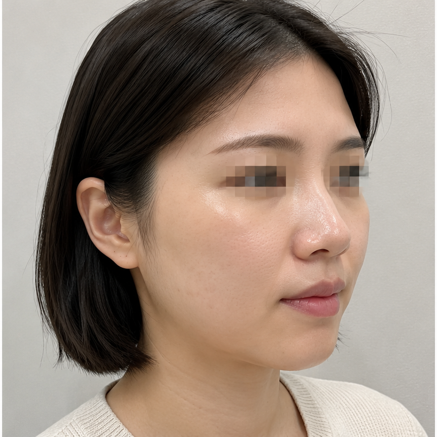 Same patient after juvelook & collaum pdlla at JRYN Busan