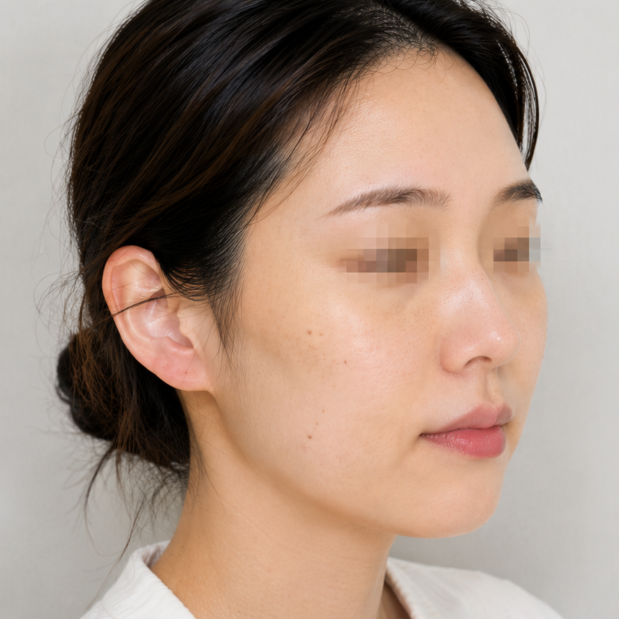 Patient before laser mole removal treatment at JRYN Seomyeon, Busan