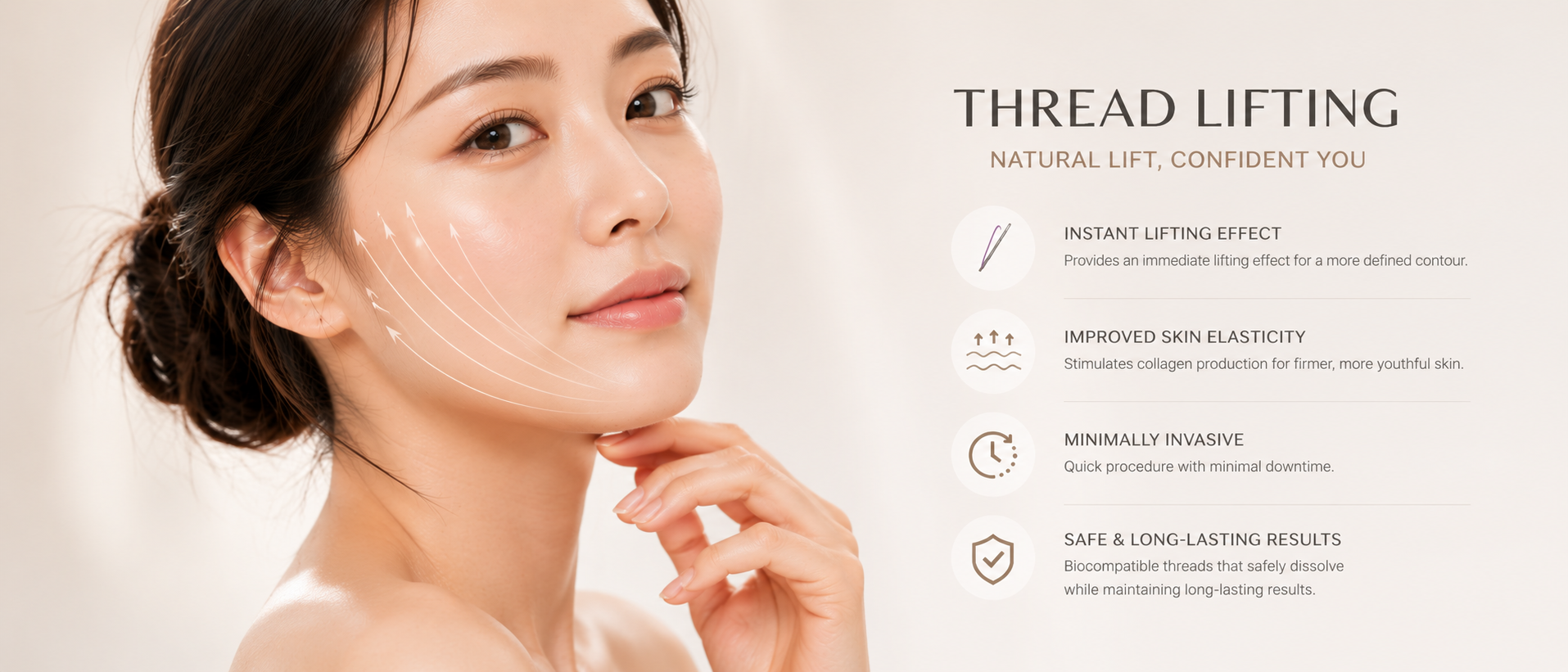 Thread Lifting treatment at JRYN Seomyeon, Busan